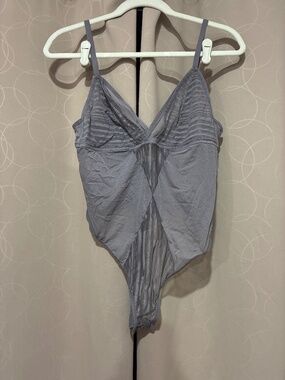 🩶Adore Me Sheer Elloise Unlined Bodysuit